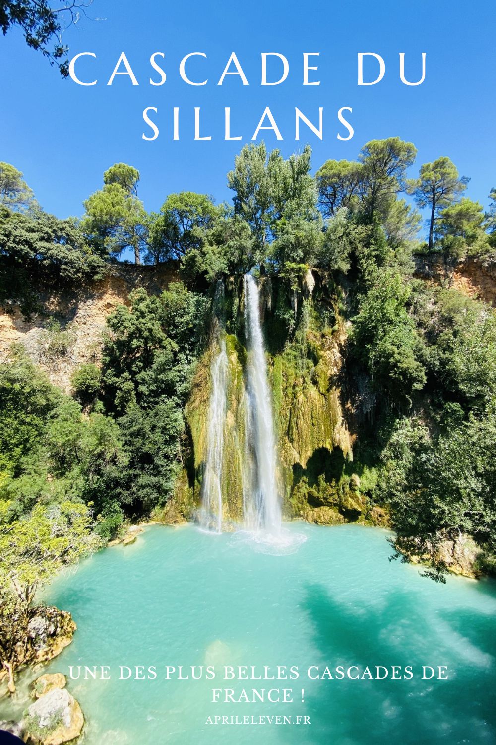 cascade du sillans une des plus belles de france